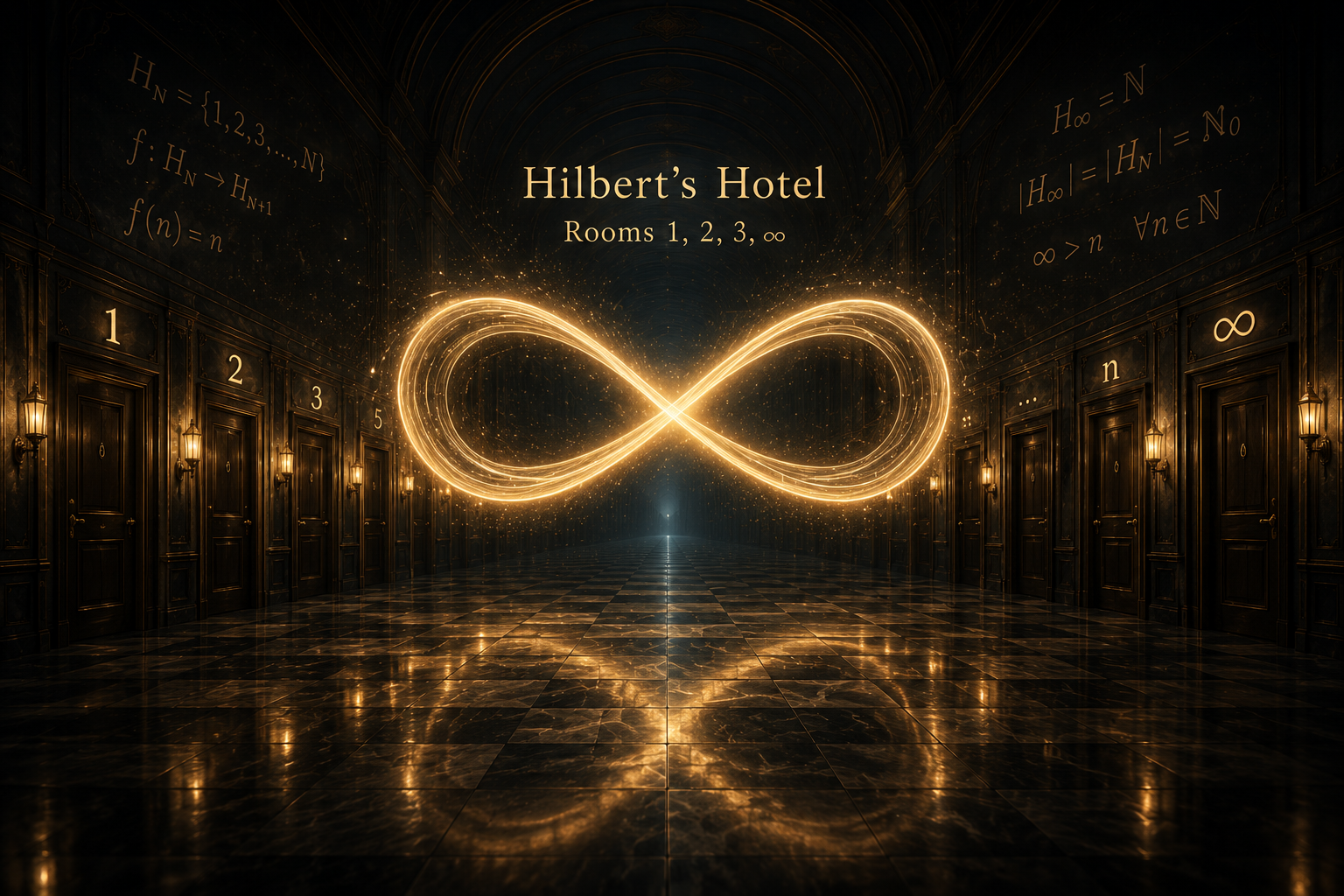 The Hotel with Infinite Rooms — Hilbert’s Most Beautiful Paradox